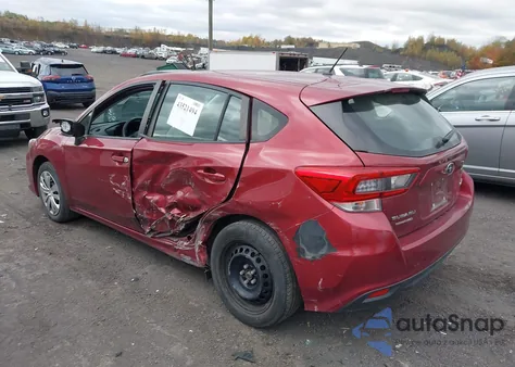 2020 Subaru Impreza 5-Door z USA, uszkodzony, nr VIN 4S3GTAB67L3726535